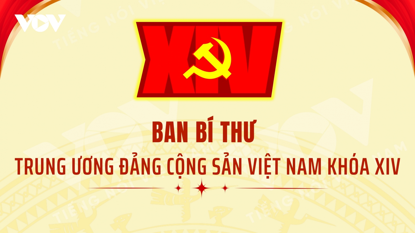 Danh sách Ban Bí thư Trung ương Đảng Cộng sản Việt Nam khóa XIV